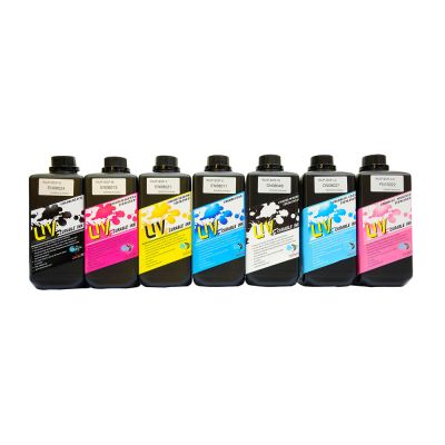 หมึกยูวีชนิดบางและนุ่มเรียบ （Flat and Soft UV Curable Ink） --- CRM Konica512 Printhead Flat and Soft UV Curable Ink
