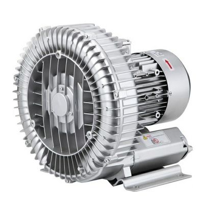 เครื่องปั๊มสูญญากาศแหวนสูบแบบสองจังหวะขนาด 7.5 KW  Two Stage Gas Ring Vacuum Pump High - Pressure Ring Blower, 7.5 KW