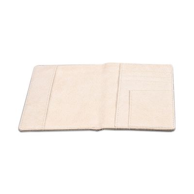 ตัวอย่าง-กระเป๋าใส่บัตร, พาสปอร์ต  หนัง เปล่าสำหรับพิมพ์ระเหิด 1 ชิ้น Sample- 1pc New Blank Sublimation Leather Passport Holder Card Bag