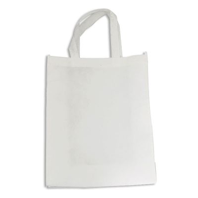 ถุงชอปปิ้งไม่ทอว่างเปล่าสำหรับพิมพ์ซับลิเมชั่น 7.9 นิ้ว x 11.8นิ้ว---7.9" x 11.8" Blank Sublimation Non-woven Shopping Bags Tote Bags