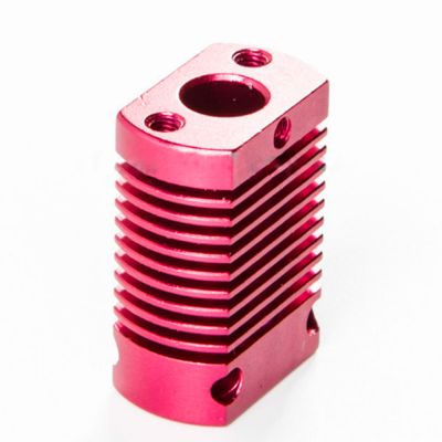 1Pcs Creality 3D Printer Mk8 E3DV6 Red Heat Sink Aluminum Heat Sink Radiator 23x20x12mm For 3D Printer Part