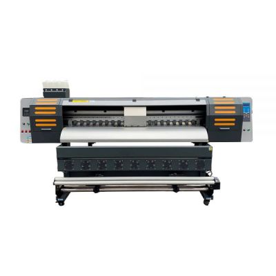 TP1803 เครื่องพิมพ์ทรานเฟอร์ สำหรับพิมพ์ลงกระดาษทรานเฟอร์ ขนาดเครื่อง 1.8ม Dye Sublimation Printer With 3 Epson 4720 Head