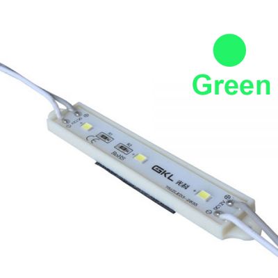 ไฟโมดูล  LED ประเภท  SMD 2835 , กันน้ำได้  ( 3ชิป LEDs,0.72 วัตต์  /  ยาว 80 x กว้าง 15 x สูง 5 ม.ม.) สำหรับ   ป้ายตัวอักษร   เรืองแสง---SMD 2835 LED Module for Channel Letters