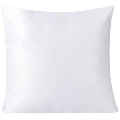 US Stock, 10pcs 17.7in x 17.7in Plain White Sublimation Pillow Case Blanks Cushion Cover Throw Pillow Covers Embroidery Blanks (45 x 45cm)