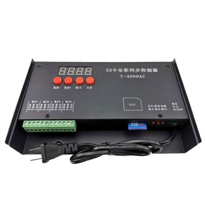 T-4000AC LED Full Color Controller Programmable Controller SD Card Controller