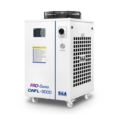 S&A CWFL-3000EN Industrial Water Chiller for 3000W Fiber Laser AC 3P 380V, 50Hz