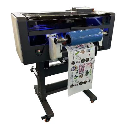 300A UV DTF Crystal Label Printer, with 3 Epson XP600 Printheads