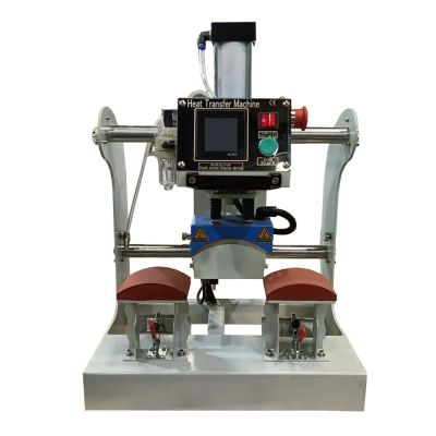 Pneumatic 2 Station Cap Heat Press Machine