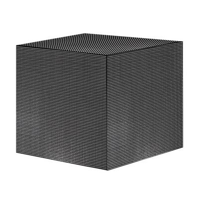 Outdoor P2.5 Spacing Five Sided Hanging LED Store Magic Cube Scre Pixel 128* 128*5 Faces 320*320*320mm