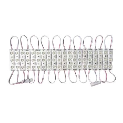 High Voltage 110/220V SMD 2835 Waterproof LED Module (3 LEDs, White Light, 2W,L65xW15xH15mm) for Signage
