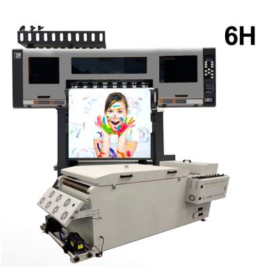 650E/F DTF Printer Powder Shaker and Dryer with 5/6 Epson i3200A1 Printheads