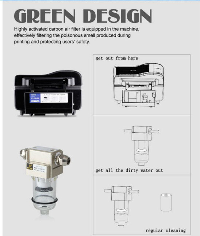 3D vacuum heat transfer machine features