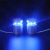 LED Standoff Sign Holder for Acrylic, White, Blue, Green, Red, 2pcs/set