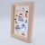 CALCA Wood Photo Frame 3D LED Photo Frame kit (Wooden photo frame + blank acrylic board+A4  DTF UV Printing Stickers)