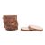 CALCA Natural Wood Slices 20 Pcs 3.5-4 Inches Unfinished Wood Craft Kit for DIY Crafts Arts Painting Christmas Ornaments 