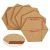 12 Pack Hexagon Cork Board 12" x 10.2"-1/2" Thick Wall Bulletin Boards Cork Tiles Self-Adhesive Corkboards with 100PCS push pins for Wall