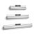 30cm/50cm/80cm Kitchen Order Holder Restaurant Takeaway Aluminum Ticket Punch-Free Holder