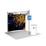 Standard Booth (triangle shape) 116.1"×103.5"×97.2"(2950×2630×24700m)