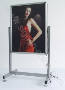 Snap Frame-Illuminated Double-sided Rechargeable Batteries