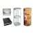 เคาน์เตอร์ หรือโต๊ะชงชิม ทรงกระบอกแนวแฟนซี(Round Fancy Portable Trade Show Counter)