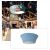 ป้านแขวน ,เพดาน,รูปทรงวงกลม ,สินค้าออกบูธ,จัดแสดงสินค้า --- Ceiling Banner Display Trade Show Tapered Circle Hanging Sign