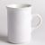 แก้ว สีขาว, ขอบคด ,ขนาด 10 ออนซ์  สำหรับ ใช้พิมพ์ภาพถ่ายโอนความร้อน---10 OZ Coating White Mug with Curled Rim for Sublimation Printing