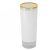 แก้วไวน์, ขนาด 3 ออนซ์   พร้อมปากขอบสีทอง สำหรับพิมพ์ภาพถ่ายโอนความร้อน  ---3 OZ Shot Wine Glass Cup with Golden Rim for Subliamtion Printing