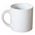 แก้วเซรามิก สีขาว,ขนาด 6 ออนซ์  สำหรับ ใช้พิมพ์ภาพถ่ายโอนความร้อน---6 OZ White Mug for Sublimation Printing