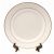 จานเซรามิคสีขาว ขอบทองขนาด 10 นิ้ว  (10 Inch Sublimation  Plate With Golden Rim)