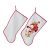 ถุงเท้าคริสต์มาส   สำหรับใช้ประดับตกแต่งเทศกาลคริสต์มาส  ใช้พิมพ์ภาพถ่ายโอนความร้อน    --- Blank Sublimation Christmas Stockings Simple Canvas Decoration Socks for Xmas Holiday Small