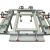 เครื่องขึงผ้าสกรีนหรือเครื่องขึงบล็อกสกรีนรูปแบบแมนนวล      ขนาด  90*120 --- 90*120 Manual Screen Stretching Machine Screen Printing Stretcher