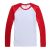 เสื้อยืดแขนยาวผ้าคอตตอน  (  สำหรับสุภาพบุรุษ  )     พร้อมสีสันที่แขนเสื้อสำหรับรองรับการพิมพ์สกรีน  (10  ตัว  /  แพ็ค )----Long Sleeve Combed Cotton T-Shirts