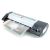 9" A4 Steel Thermal Laminator Roller Pouch Photo Office, 4 Roller System