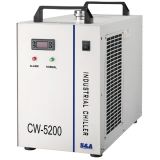 เครื่องทำน้ำเย็น  ,ประเภทอุตสาหกรรม ,รุ่น CW-5202AH  สำหรับ ระบายความร้อน แกนหมุน 8 กิโลวัตต์ ,อุปกรณ์เชื่อม หรือ หลอดเลเซอร์  คู่  CO2,100 วัตต์---Industrial Water Chiller