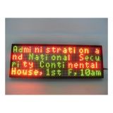 ป้ายวิ่งอินดอร์ชนิด  4-line LED แบบ 2 สี หรือ 1 สี  ขนาด 36x8 นิ้ว (   36" x 8" Indoor 4 Lines LED Scrolling Sign(bicolor or Single Color))