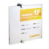 ป้ายติดประตูภายในอาคารขนาด 210x210 มิลลิเมตร (Office Door Sign Indicator 8.3" x 8.3" (210mm x 210mm))