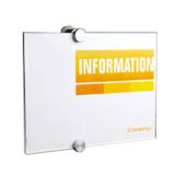 ป้ายติดประตูภายในอาคารขนาด 210x148 มิลลิเมตร (Office Door Sign Indicator 8.3" x 5.8" (210mm x 148mm)