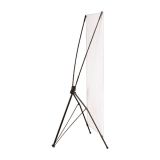  X สแตน  ราคาประหยัดขนาดแบนเนอร์ 80 x 180  เซนติเมตร  --- Economy Iron Foot X Banner Stand (31.5"x71")
