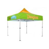 เต้นท์แบบกระโจม แบบสี ขนาด 10x10 ฟุต (10ft x 10ft Canopy Tent(Full Color Printing))