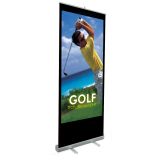 สแตนติดแบนเนอร์โรลอัพแบบประหยัดขนาด 85x200ซม(รวมแผ่นกราฟฟิค)  --- Economy Roll Up Banner (85cm W x 200cm H) (Graphic Include)