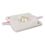หลอดไฟ LED  Module  รุ่น 5074 ชนิดกันน้ำ SMD(1LED,ไฟสีขาว, 1.2 วัตต์ หลอดขนาด 35.5x40 มม)  --- SMD 5074 High Power Waterproof LED Module (1 LED, White Light, 1.2W, L35.5 x W40mm)