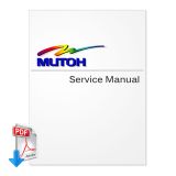 คู่มือการใช้งาน เครื่องตัดสติ๊กเกอร์ ตั้งโต๊ะ Mutoh IP-220--- Mutoh IP-220 Desktop Plotter Service Manual