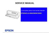คู่มือเซอร์วิสเครื่องพิมพ์ EPSON DLQ-3500 DLQ-3500K DLQ-3250K Printer English Service Manual  ภาษาอังกฤษ (ดาวน์โหลดไฟล์)