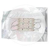 SMD 3528 Waterproof LED Module (3 LEDs, White Light, 0.3W, L74 x W12mm, 1 Pack/100pcs)