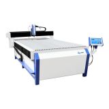 เครื่องแกะสลัก CNC,ประสิทธิภาพการทำงาน ละเอียดแม่นยำ ระดับสูง, ขนาดตัวเครื่อง 51" x 98" (1300ม.ม. x 2500ม.ม.) พร้อมแกนหมุน 2.2 กิโลวัตต์ (ผลิตจากจีน) และระบบ แท่นทำงาน รูปแบบร่องอลูมิเนียม--