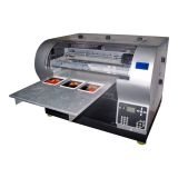 เครื่องพิมพ์พื้นเรียบอีโค่โซลเวนท์ ขนาด16.5" x 35.4" A2 Size Calca DFP3850E Eco-solvent Flatbed Printer