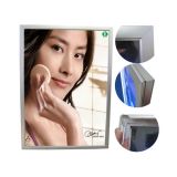 ตู้ไฟโฆษณา LED  แบบบางแนวราบกรอบอลูมิเนี่ยมขนาด  A1 (33.1  x 23.4 นิ้ว), แบบหน้าเดียว (ไม่รวมงานพิมพ์)---A1 (33.1" x 23.4") Aluminum Flat Frame LED Slim Light Box (Without P
