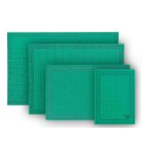 แผ่นรองตัด  (A1) วัสดุ PVC คุณภาพสูง,พร้อม ลายนำเส้น,รักษาร่องรอยจากการตัดได้เองโดยอัตโนมัติ ป้องกันการเลื่อน / A1 High Quality Non Slip Printed Grid Lines Self-Healing Cutting Mat