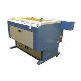เครื่องตัดเลเซอร์แบบหัวเดียวพร้อมด้วยแท่นยกขึ้น/ลงด้วยไฟฟ้า31" x 20" Single Head Laser Engraving and Cutting System, with Electric Up and Down Lifting Table, Available in the USA 