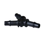 ข้อต่อท่อหมึก UV (แยก 3 ช่อง )  ขนาด  H31 Φ4 สำหรับท่อหมึกขนาด   2.3mm / 2.8mm / 3mm --- UV Ink Three-way Tube Fitting For I.D 2.3mm / 2.8mm / 3mm 